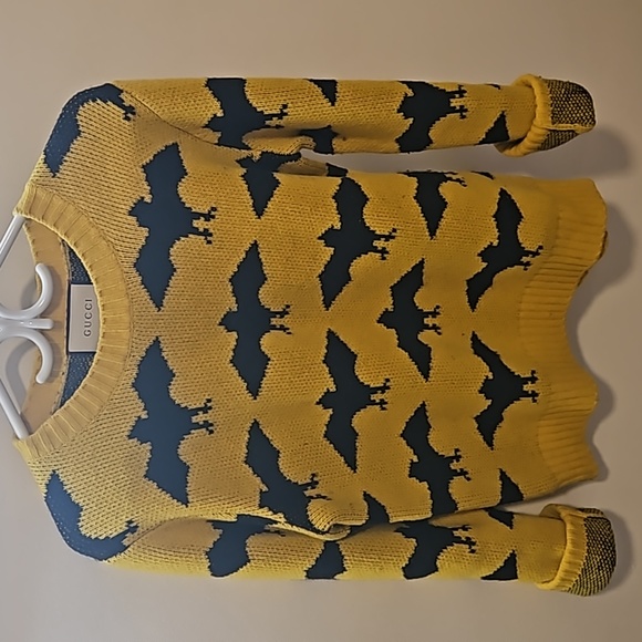 Gucci knitt yellow sweater - Picture 1 of 2
